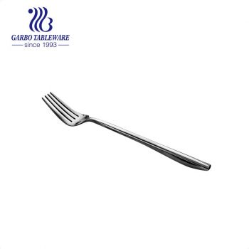 Wholesale 12mm thickness sturdy flatware stainless steel dinner fork food fork for restaurant