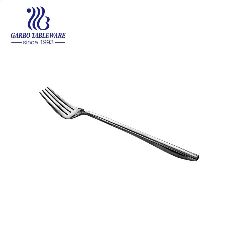 Factory wholesale flatware mirror plished stainless steel table fork for dinner restaurant serving fork