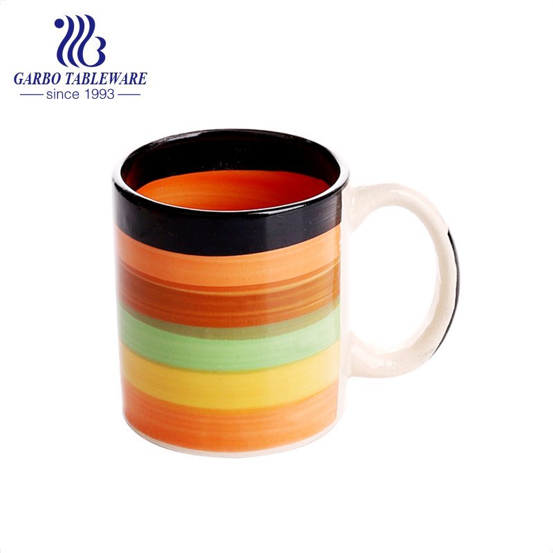 Christmas promotion printing design market ceramic mug with gift box pack