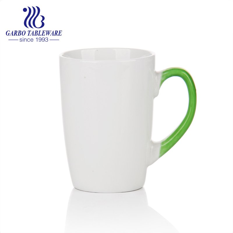 famous place souvenir ceramic mug for water drinking classic porcelain drinkware stoneware cup with handle.