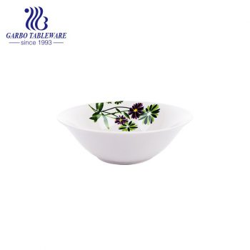 500ml underglazed green color porcelain bowl for wholesale