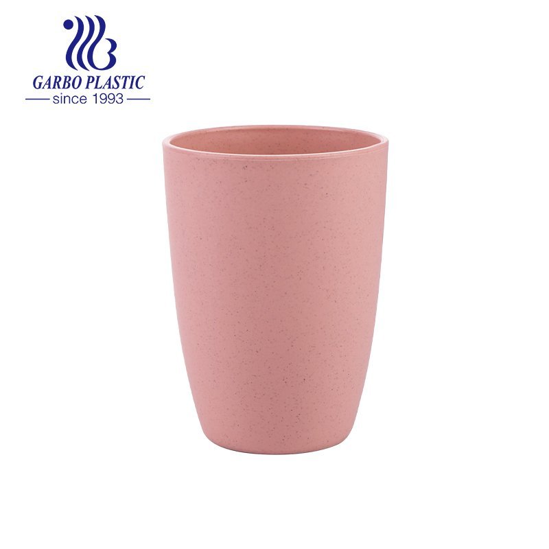 Eco-friendly Wheat Straw Drinking Cup Durable 14oz water tumbler