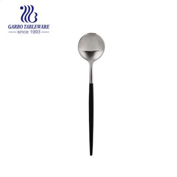 Popular 13cm 15cm 17cm Custom  Small Long Handle Stainless Steel Tea coffee spoon