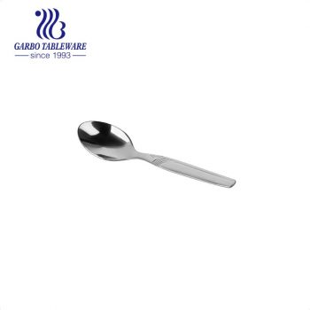 Classical Style Mirror Polish 410 Grade Stainless Steel Short Handle Tea Coffee Ice Cream Spoon