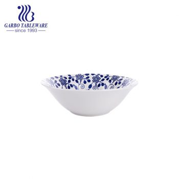 Hotsale cheap underglazed ceramic bowl with inside decal for home