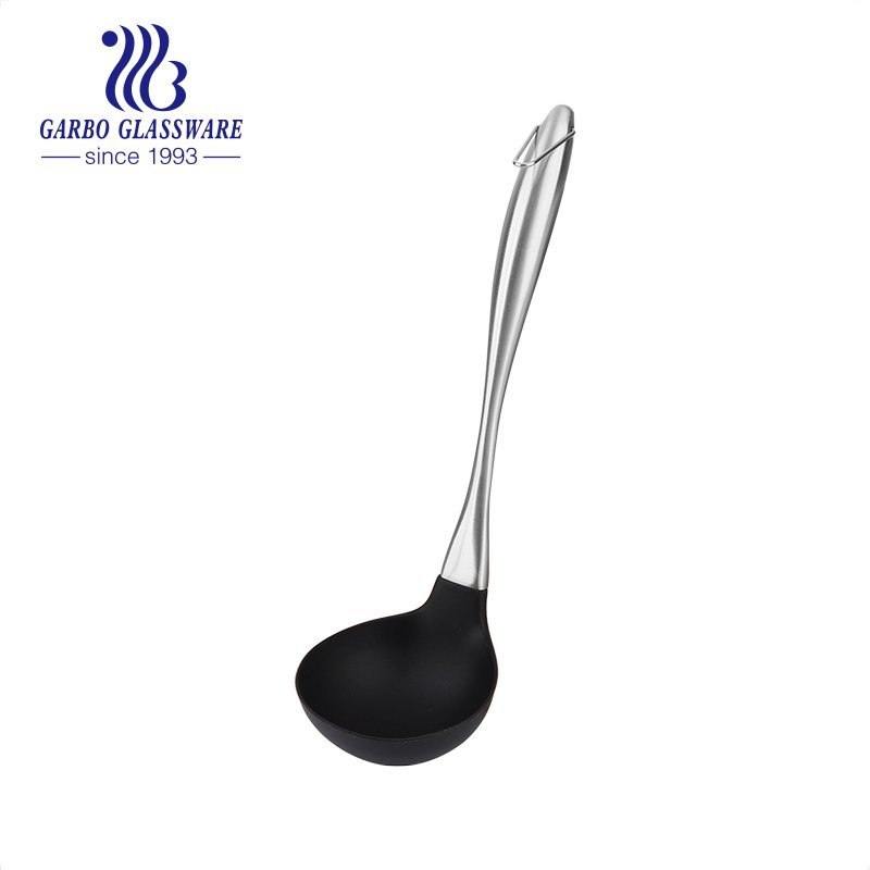 Heat Resistant Fish Spatula Nylon Slotted Turner with Durable 1.2mm Thickness