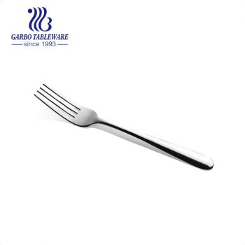 Cubiertos de acero inoxidable cubiertos modernos tenedores de cena elegante tenedor de mesa para restaurante y hotel