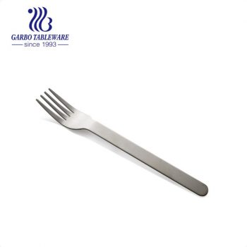 Garbo wholesale competitive silver flatware dinner forks stainless steel 18/0 fruit salad fork