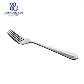 Wholesale classic restaurant flatware competitive silver stainless steel dinner forks beef steak serving fork tableware