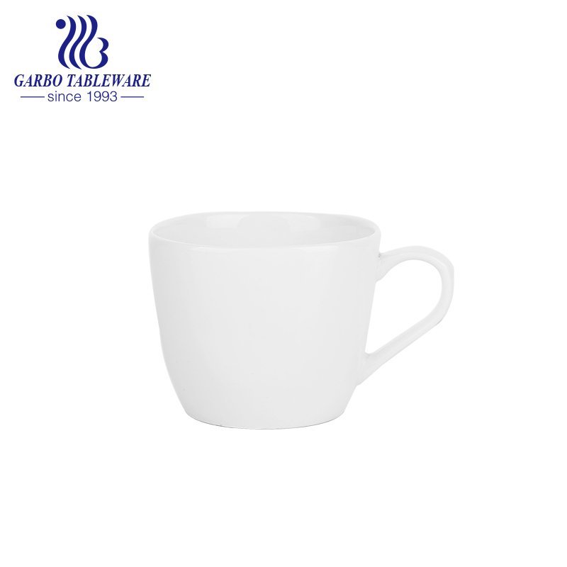 Custom clear white porcelain water drinking mug with screw lid ceramic cup portable drink ware for office custom gift mugs