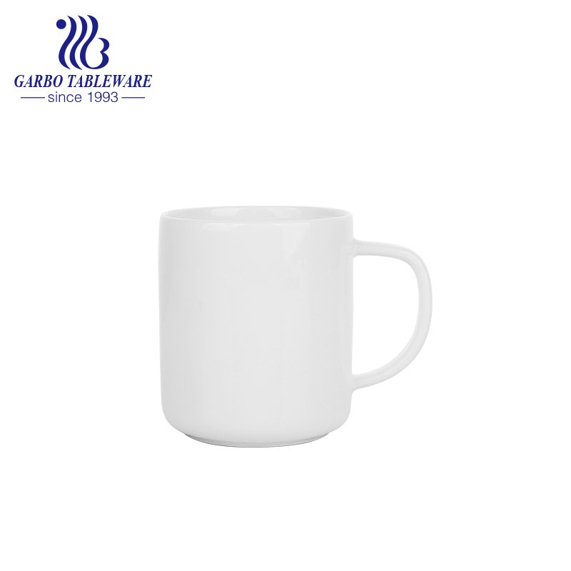 Copo para beber de porcelana com esmalte azul caneca promocional de cerâmica para o dia dos pais, design de trigo, louça de grés