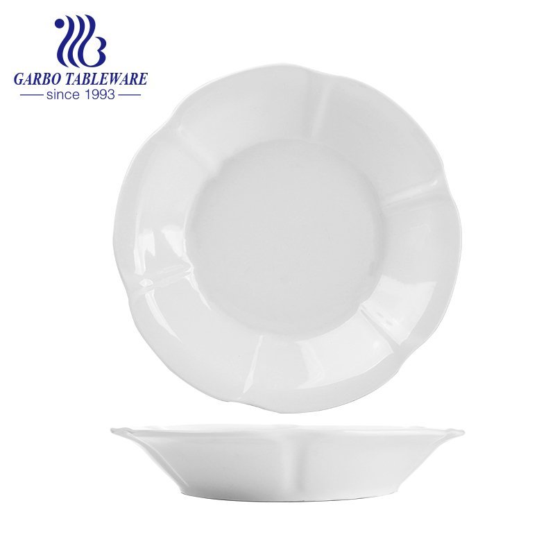 11 inch hotel porcelain bowl with square shape for wholesale