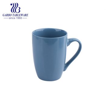 Bule customized new bone china drinks mug with custom colors glaze ceramic porcelain cups with handle popular drinking mugs