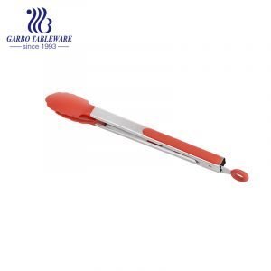 High Quality 12 inch Utility High Heat Plastic Kitchen Food Tong