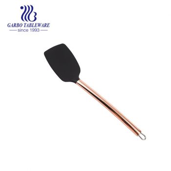 Silicone Slotted Fish Turner Spatula Non-Stick Slotted Spatula with Stainless Steel Core Heat Resistant Kitchen Fish Spatula for Scrapping Flipping Frying Turning Foods