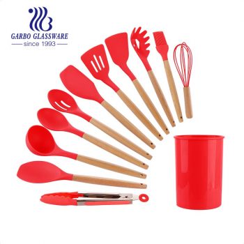 Conjunto de utensílios de cozinha sem BPA e antiaderentes resistentes ao calor Os melhores utensílios de cozinha