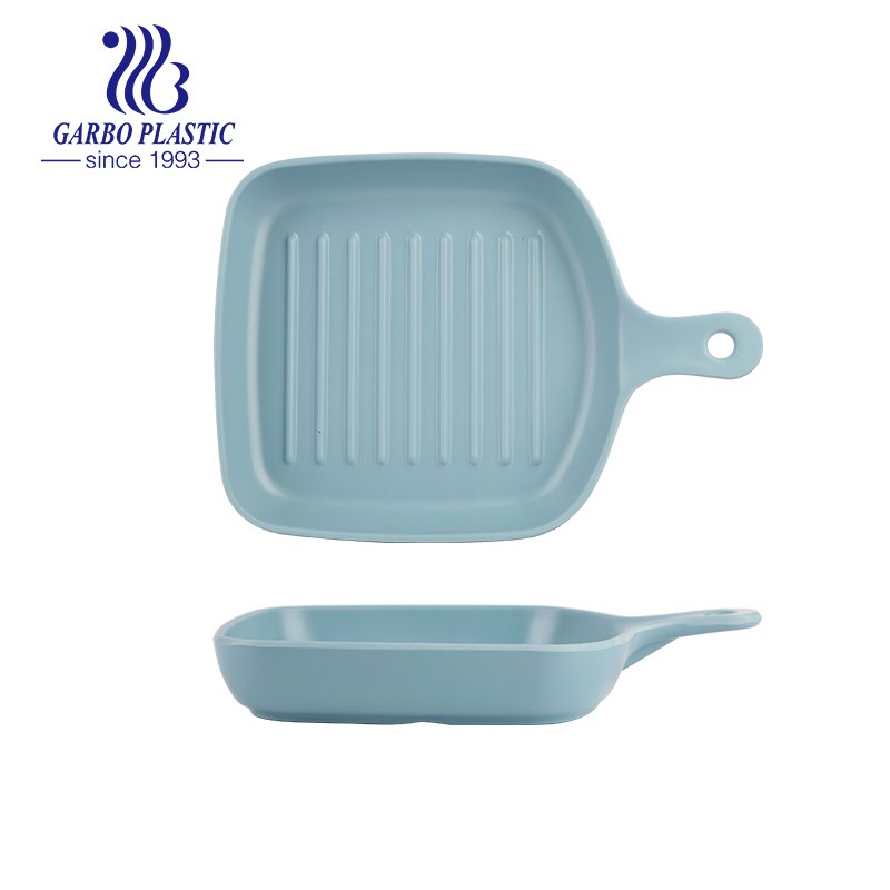 Unbreakable & Stackable Plastic Large Serving Bowl with handles Pasta Bowls in Blue Color