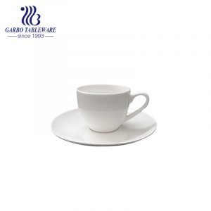 100ml new bone china small coffee cup and saucer set