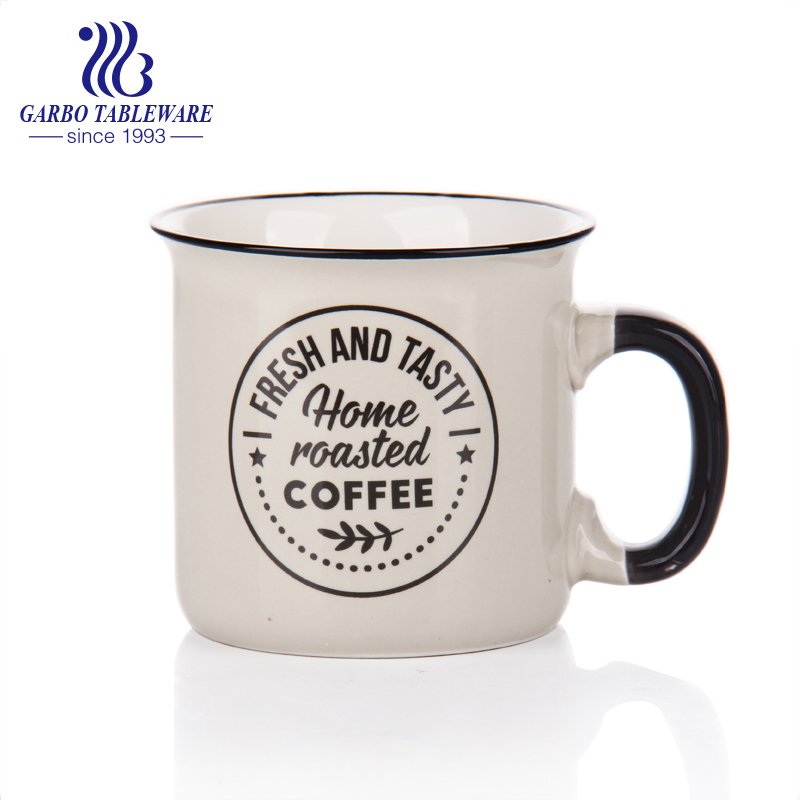 New bone china cerâmica café hora caneca cappuccino xícara espresso bebidas canecas azul cor impressão completa porcelana copo bebendo