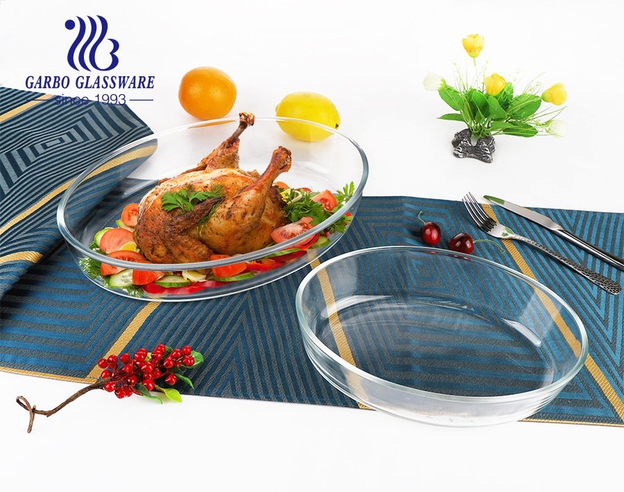 Borosilicate glass baking plate is useful in our daily life