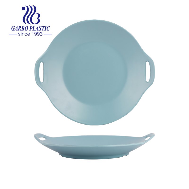 Stackable Plastic Serving Plates Durable Dishwasher safe perfect for home, party or resturant use