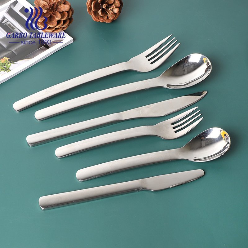 Austrian Royal Dedicated Silverware 18/8 Premium Stainless Steel Cutlery Set Dinnerware Set with Mirror Polished