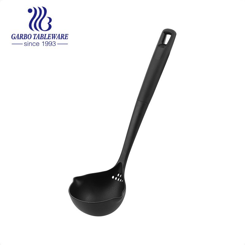 Nylon Pasta Fork (11.2″), High Heat Resistant to 480°F, Food Grade Pasta Spoon spaghetti Strainer & Server Spoon