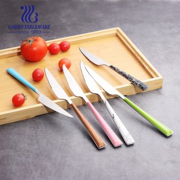 Dishwasher Safe Food Grade Stainless Steel Dinner Knife with ABS handle for Home Restaurant