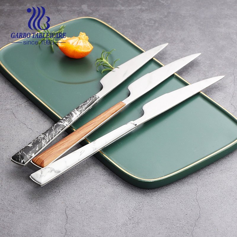 Dishwasher Safe Food Grade Stainless Steel Dinner Knife with ABS handle for Home Restaurant