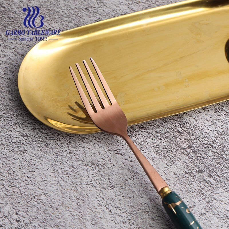 best-selling 13/0SS ceramic handle forks cheap and good quality