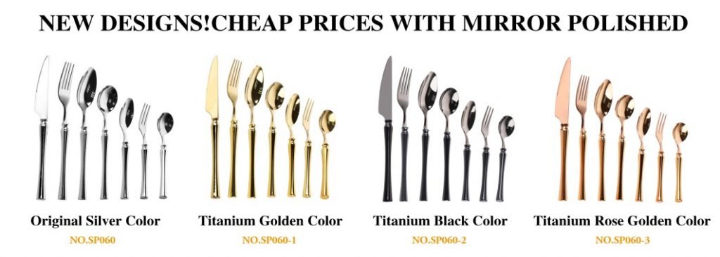 Weekly new stainless steel cutlery is in highly recommended