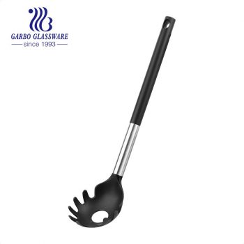 Nylon Pasta Löffel Gabel Spaghetti Server Utensil Silikon Nudel Grabber Edelstahl Innenkern