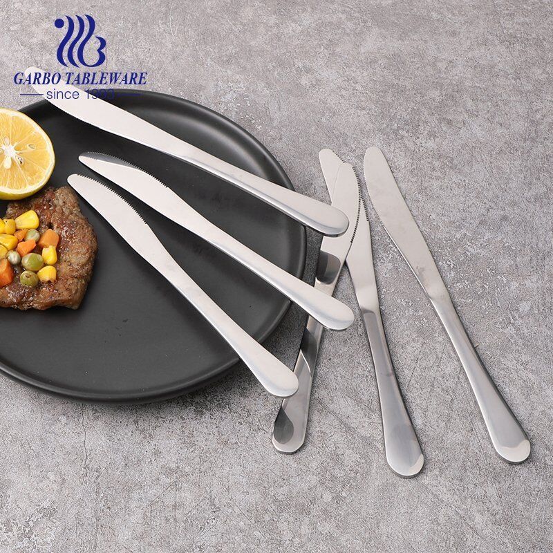 Wholesale Solid Stainless Steel Cutlery Hot Selling Modern Flatware Utensils with Mirror Polished