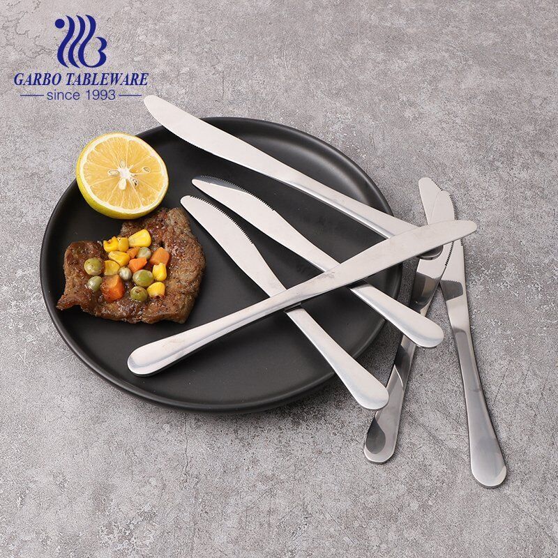 Wholesale Solid Stainless Steel Cutlery Hot Selling Modern Flatware Utensils with Mirror Polished