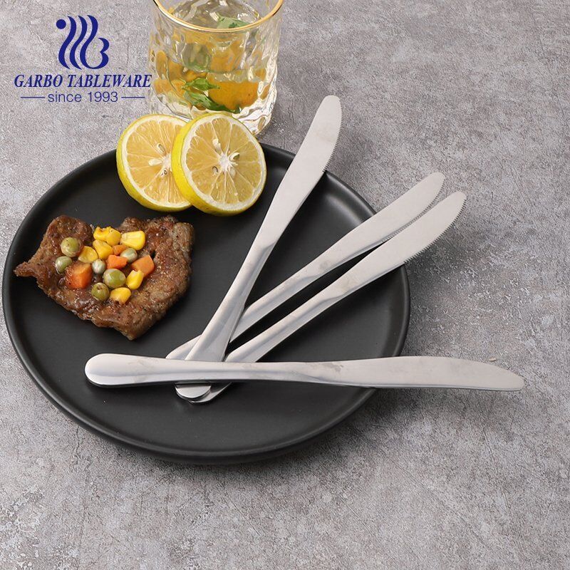 Wholesale Solid Stainless Steel Cutlery Hot Selling Modern Flatware Utensils with Mirror Polished