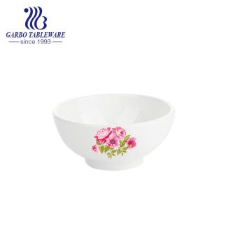 Wholesale 190ml round small porcelain bowl with customizable decoration