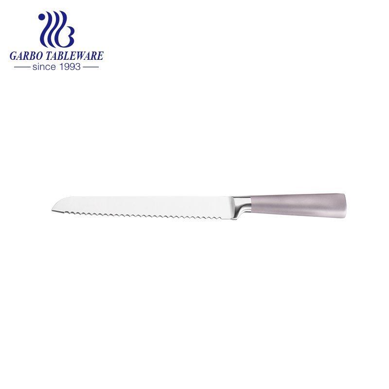 Mejor calidad Amazon Venta caliente Cuchillo de cocina 420 Acero inoxidable Blad China Venta al por mayor Cuchillo de pan profesional