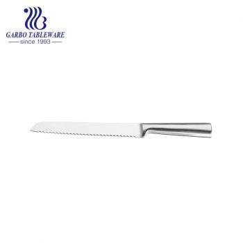 Meilleure qualité Amazon vente chaude couteau de cuisine 420 acier inoxydable Blad Chine en gros couteau à pain professionnel