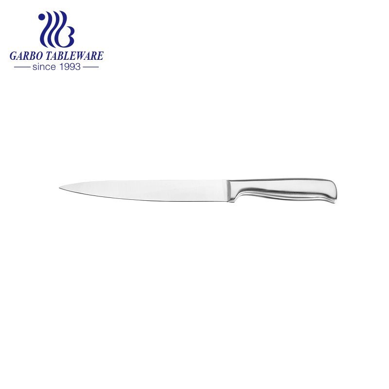 Conjunto de utensílios de cozinha Embalagem personalizada 420 Conjunto de faca de cozinha em aço inoxidável Faca cortadora