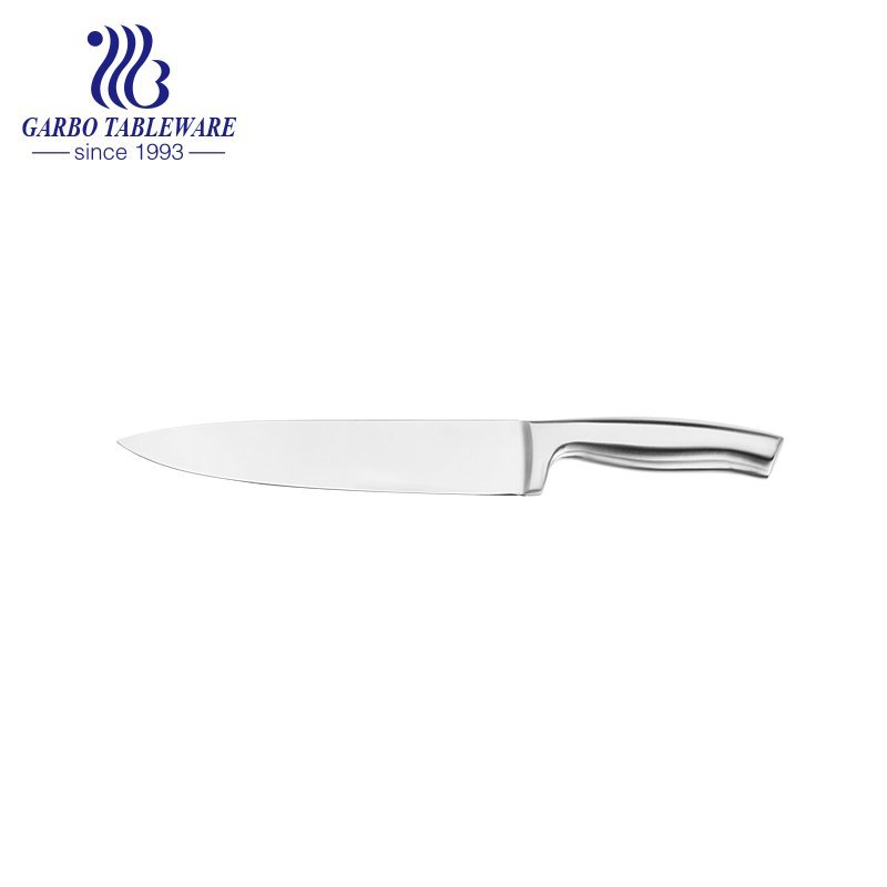 Juego de cuchillos de cocina de acero inoxidable 420 Cuchillo de chef profesional seguro