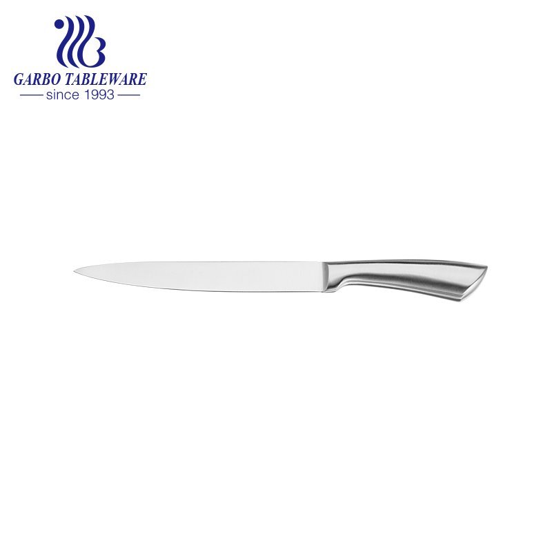 Conjunto de utensílios de cozinha Embalagem personalizada 420 Conjunto de faca de cozinha em aço inoxidável Faca cortadora
