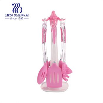 480 ℉ Ferramentas de cozinha resistentes ao calor Conjunto de utensílios de silicone Conjunto de utensílios de cozinha de silicone de 10 unidades de segurança Utensílios de silicone de grau alimentício