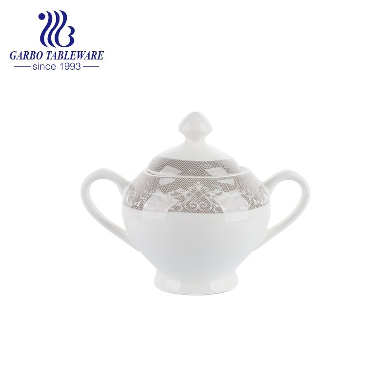 1400ml New bone china théière de style arabe vaisselle de restaurant personnalisée