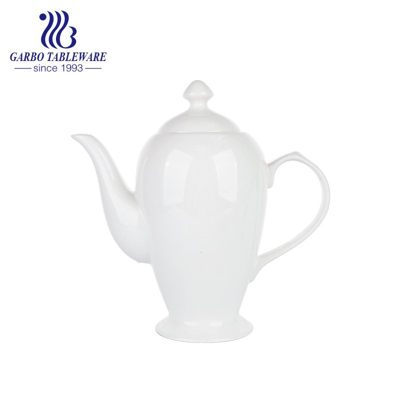 1400ml New bone china théière de style arabe vaisselle de restaurant personnalisée