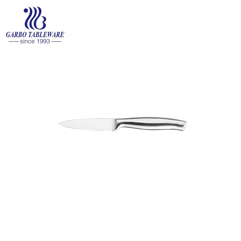 Couteau de cuisine en gros de haute qualité en vrac 420 couteau d'office en acier inoxydable