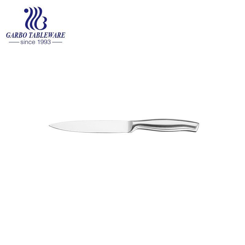 Cuchillo de cocina profesional de acero inoxidable 5 de 420 pulgadas, precio barato de fábrica al por mayor, cuchillo para uso general de cocina clásico