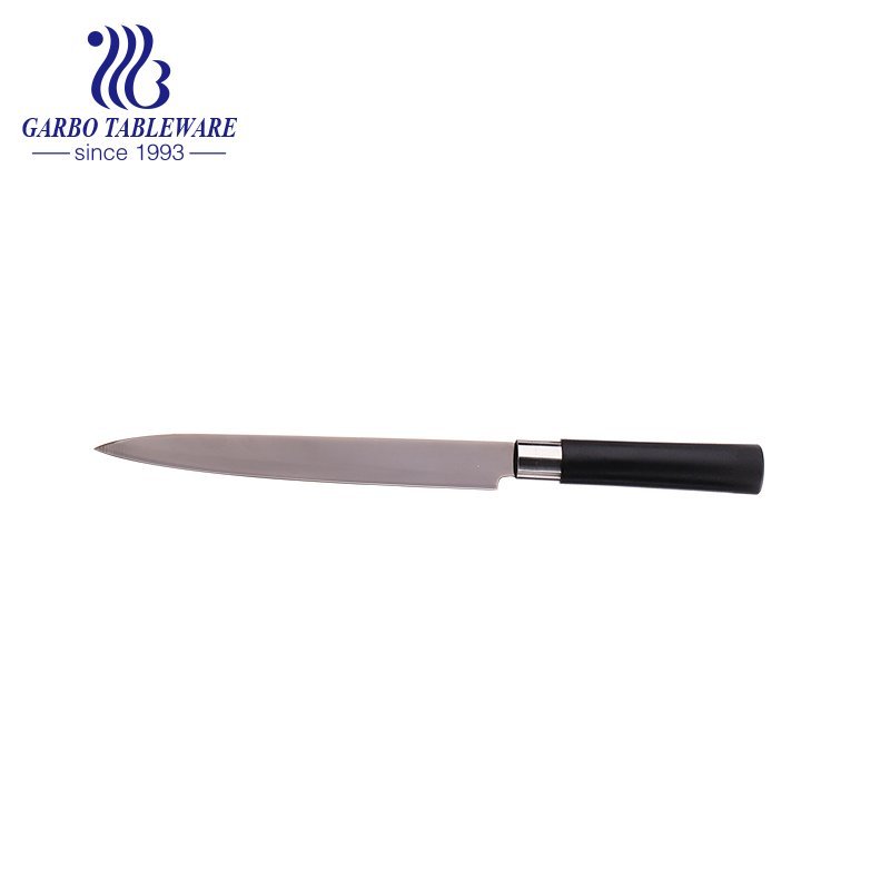 Cuchillo cortador afilado profesional de 8 pulgadas con mango de ABS