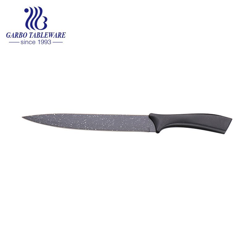 Cuchillo cortador afilado profesional de 8 pulgadas con mango de ABS