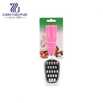 420 Stainless steel sharp blade grater with ABS handle single hanger card pack