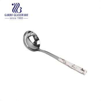 Premium 12 Inch Stainless Steel Ladle with Comfortable Grip Soup Ladle with Long Handle Perfect for Kitchenware